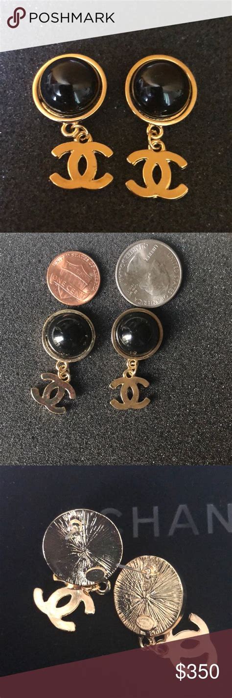 used chanel earrings|preowned chanel earrings.